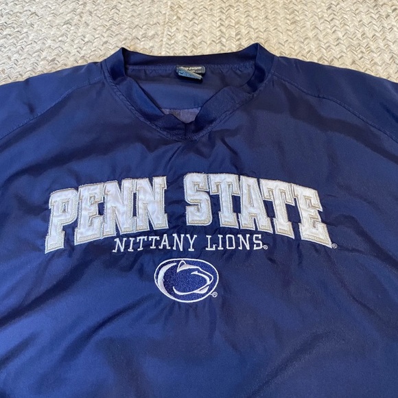 Vtg Penn State University PSU Nittany Lions Jacket Pro Edge Men’s XL Windbreaker - Picture 4 of 9